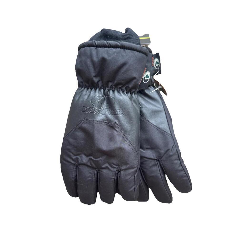 Men's Mossy Oak Black Gloves Size XL New